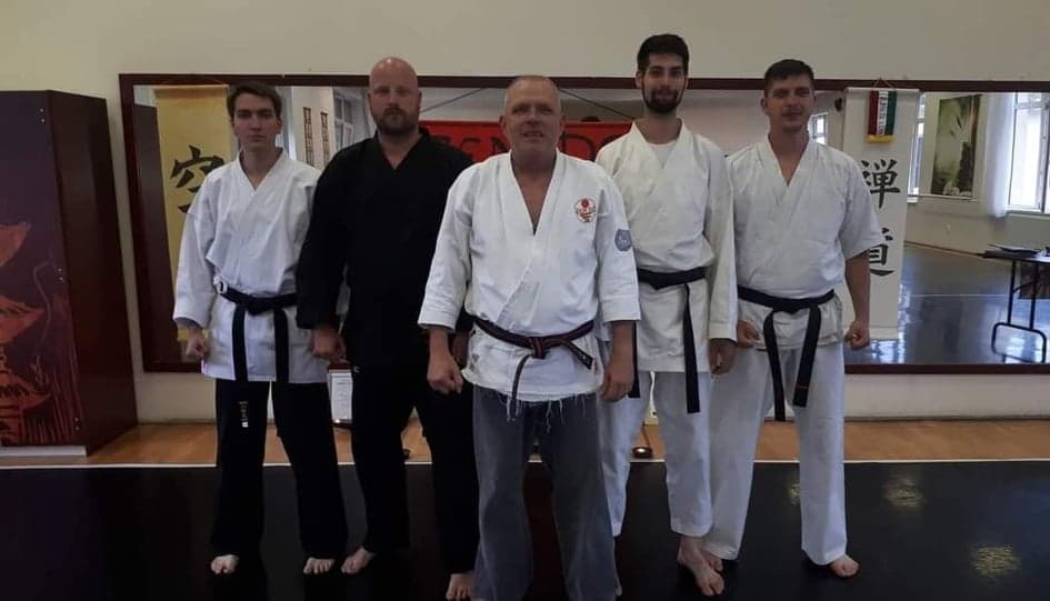 Fekete öves tanítványaimmal - Mindannyiukat gyerekkoruktól ismerem, szinte velem nőttek fel és nagyon büszke vagyok rájuk.